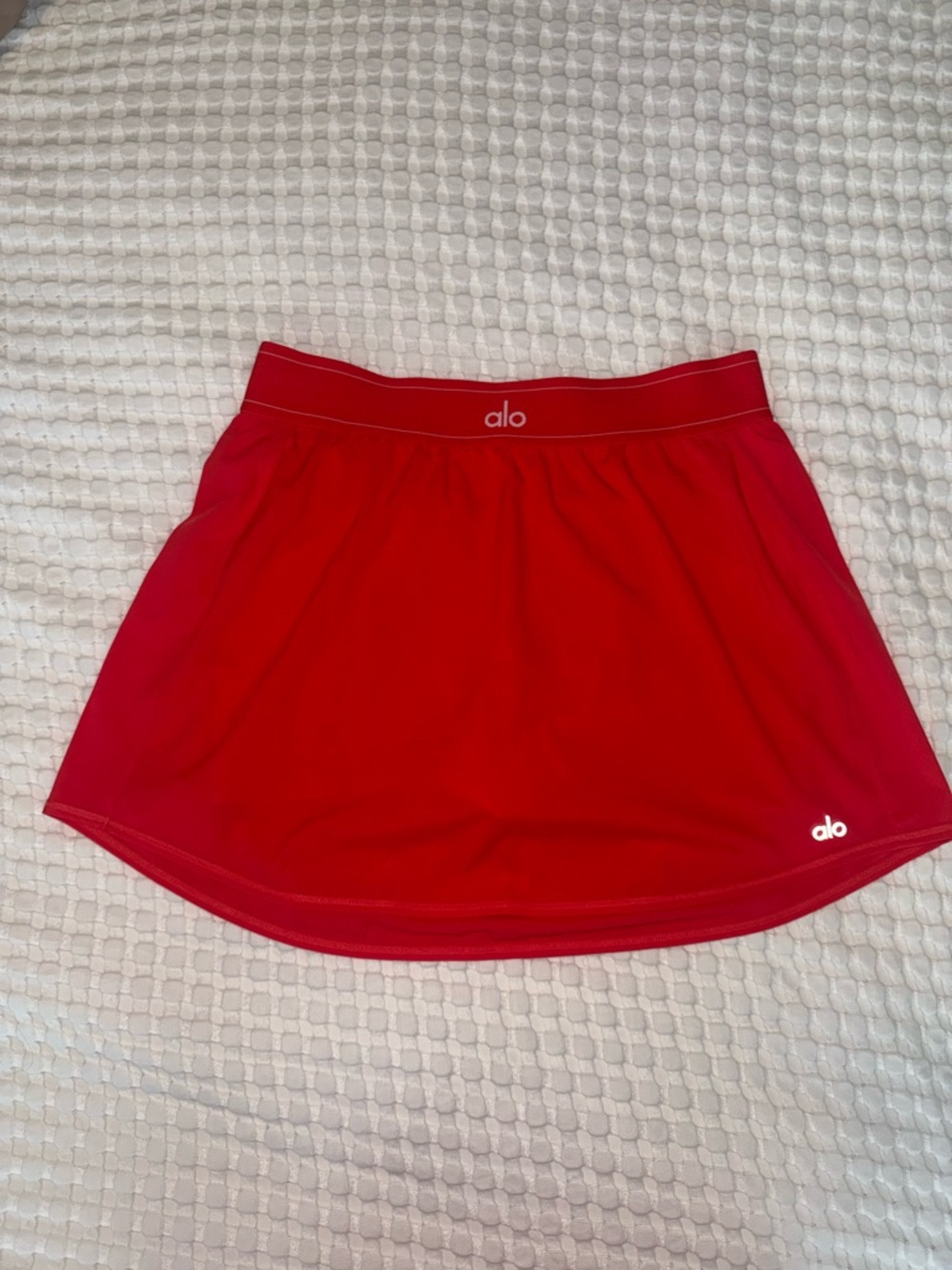 ALO Yoga Red Circle Skirt